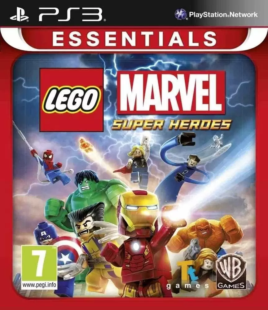 PS3 Games - Lego Marvel Avengers Essentials