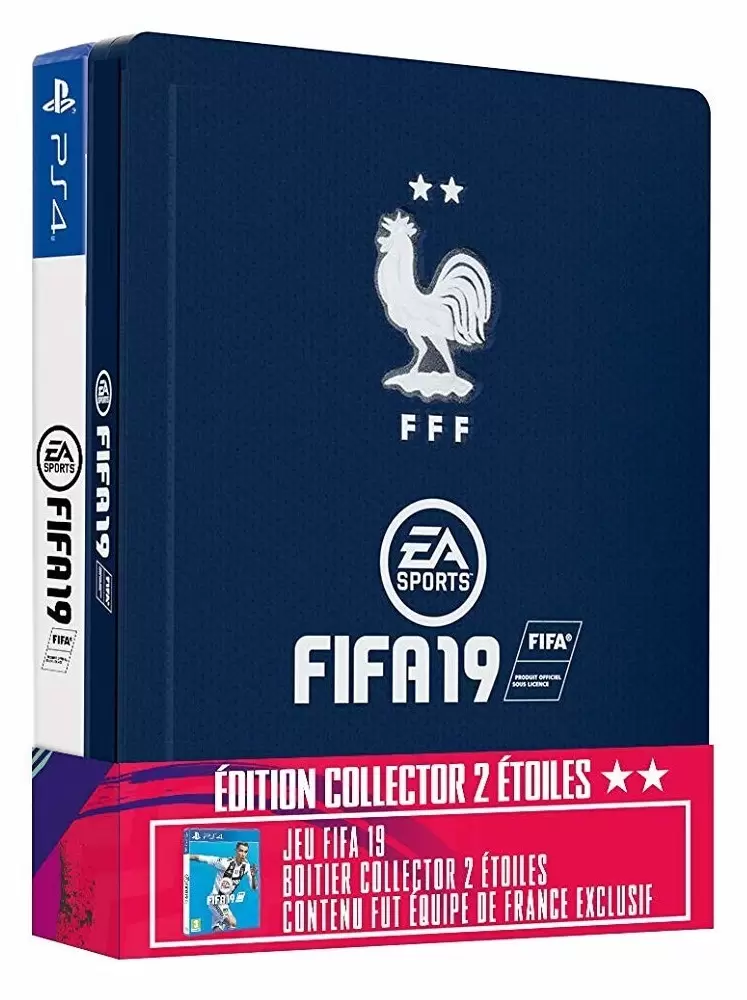 Jeux PS4 - FIFA 19 Edition Collector 2 étoiles