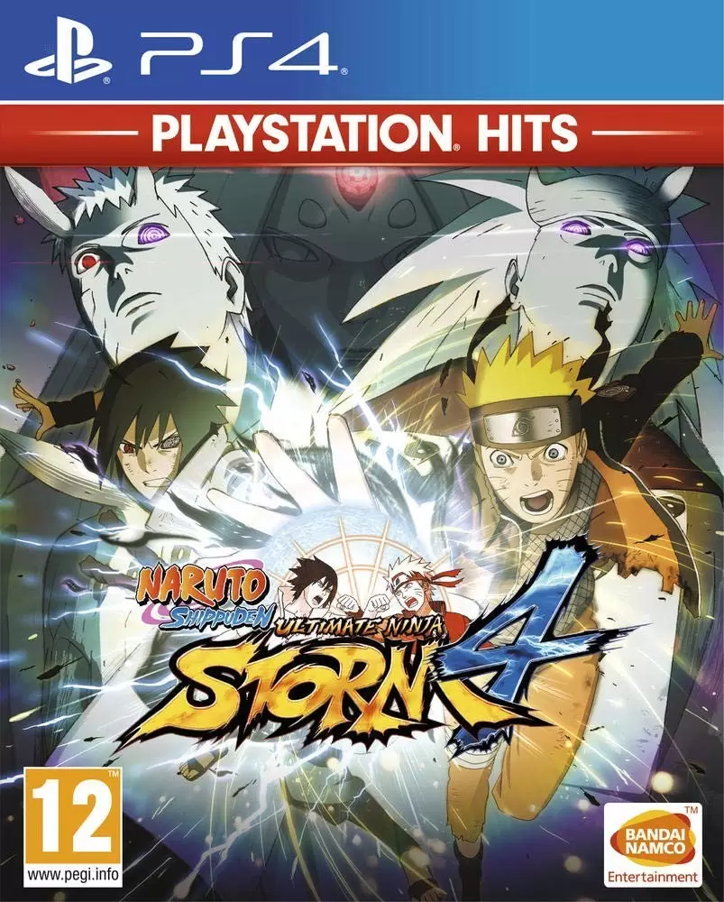 Jeux PS4 - Naruto Shippuden Ultimate Ninja Storm 4 Playstation Hits