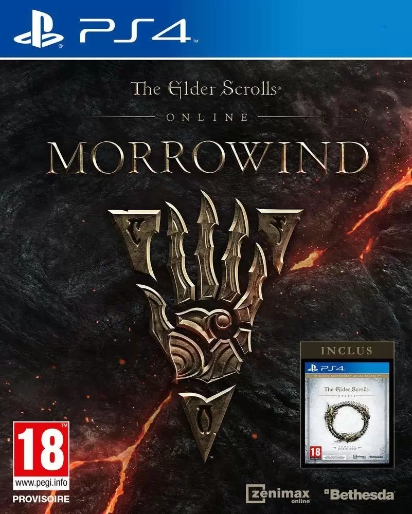 Jeux PS4 - The Elder Scrolls Online : Morrowind