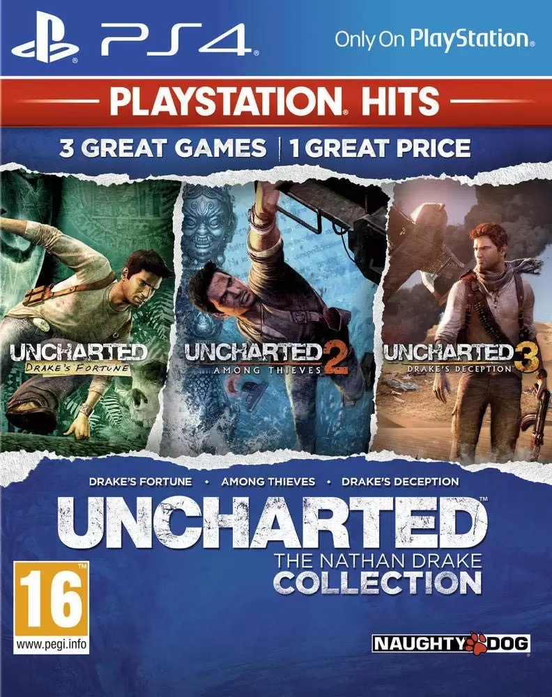 PS4 Games - Uncharted The Nathan Drake Collection (Playstation Hits)