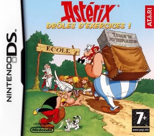 Jeux Nintendo DS - Astérix, Drôles d\'exercices !