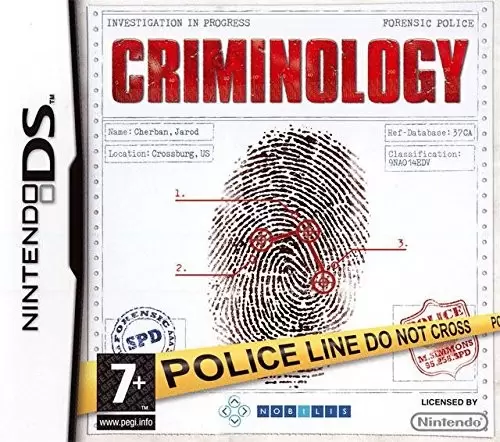 Jeux Nintendo DS - Criminology