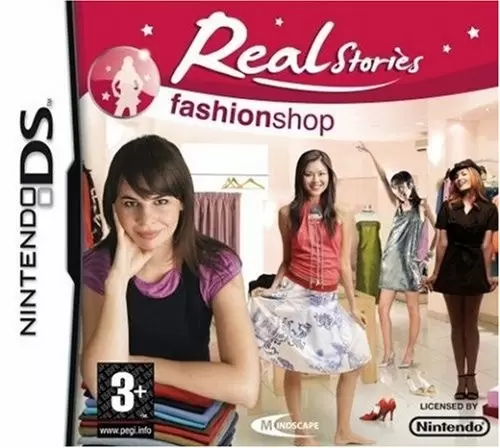 Nintendo DS Games - Real Stories, Fashion Shop