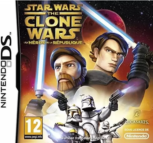 Nintendo DS Games - Star Wars The Clone Wars : Les héros de la République