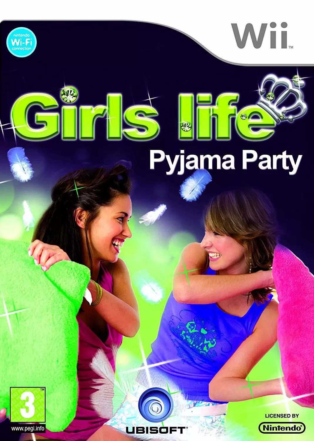 Nintendo Wii Games - Girls Life, Pyjama Party