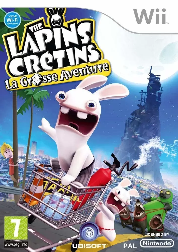 Nintendo Wii Games - The Lapins Crétins, La Grosse Aventure