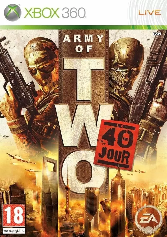 Jeux XBOX 360 - Army Of Two, Le 40ème Jour