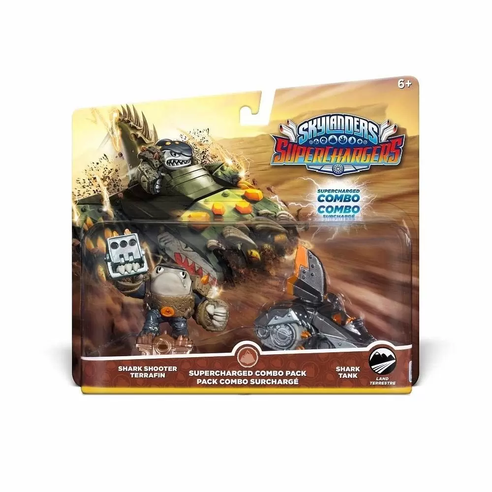 Skylanders Superchargers - Supercharged Combo Pack Land