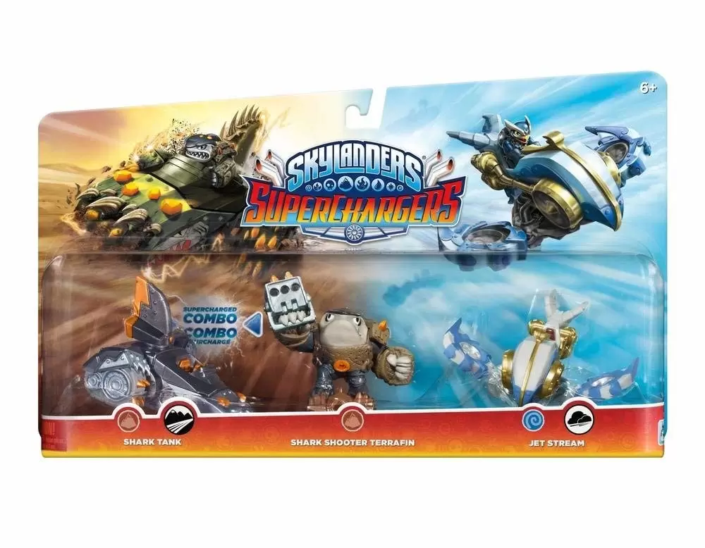 Skylanders Superchargers - Supercharged Combo Pack Land / Sky