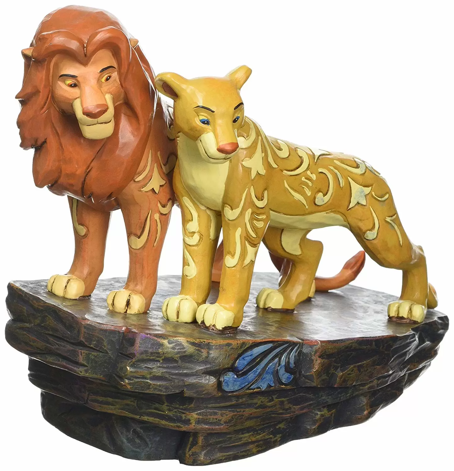 Figurine - Disney - Le Roi Lion - Rafiki et Simba - Bullyland