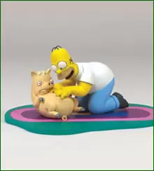 McFarlane - The Simpsons - Home & Plopper - \