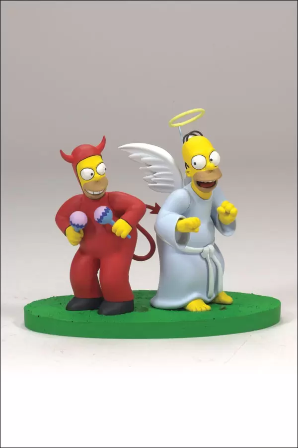 McFarlane - The Simpsons - Good/Evil Homer