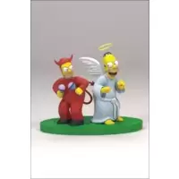 Good/Evil Homer