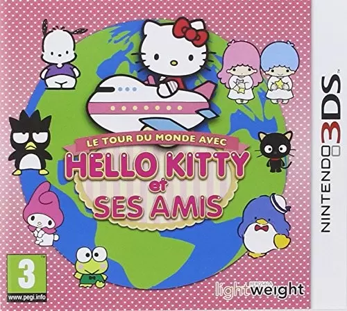 Nintendo 2DS / 3DS Games - Le Tour Du Monde Avec Hello Kitty Et Ses Amis