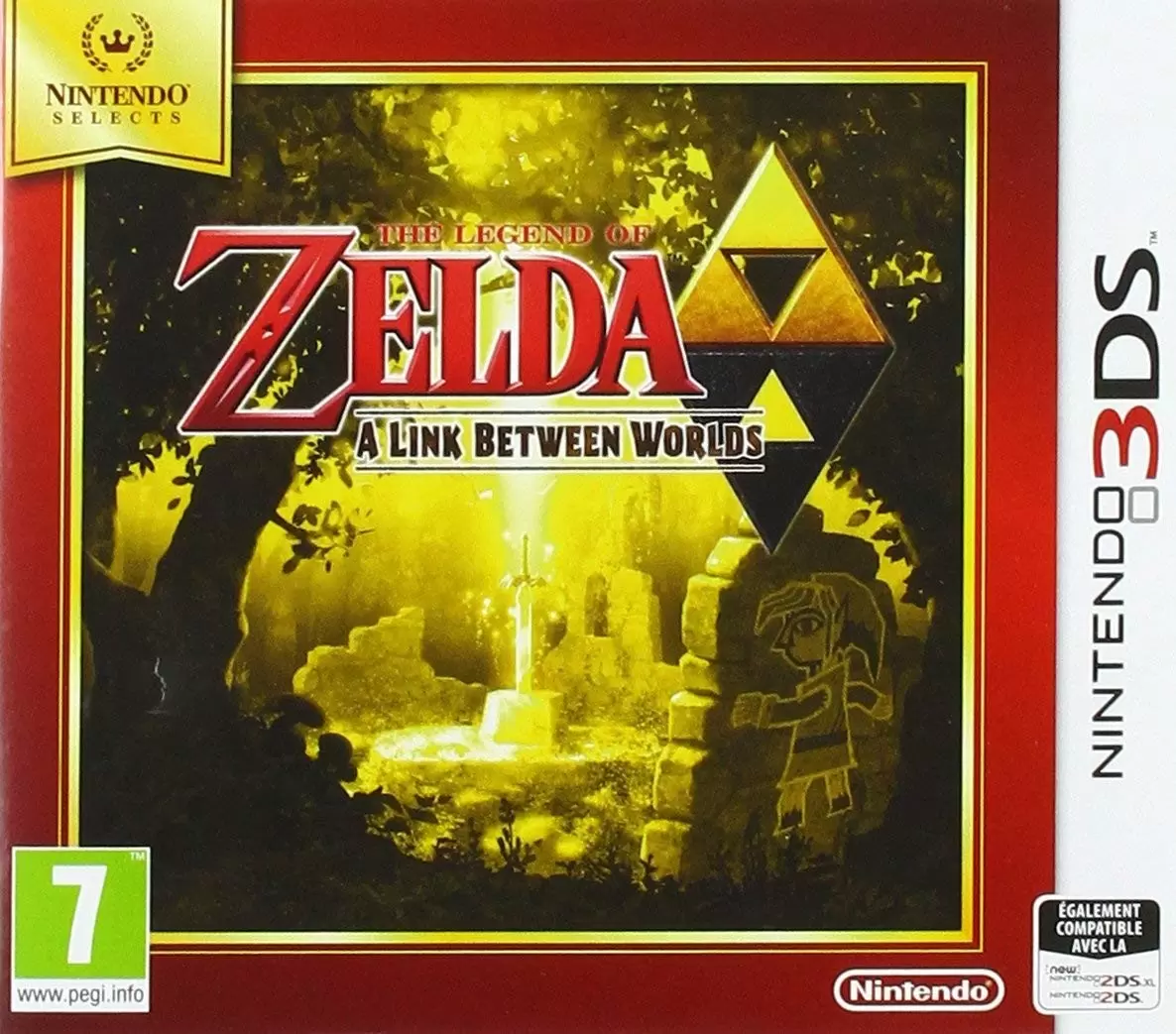 Jeux Nintendo 2DS / 3DS - The Legend of Zelda : A Link Between Worlds (Nintendo Selects)
