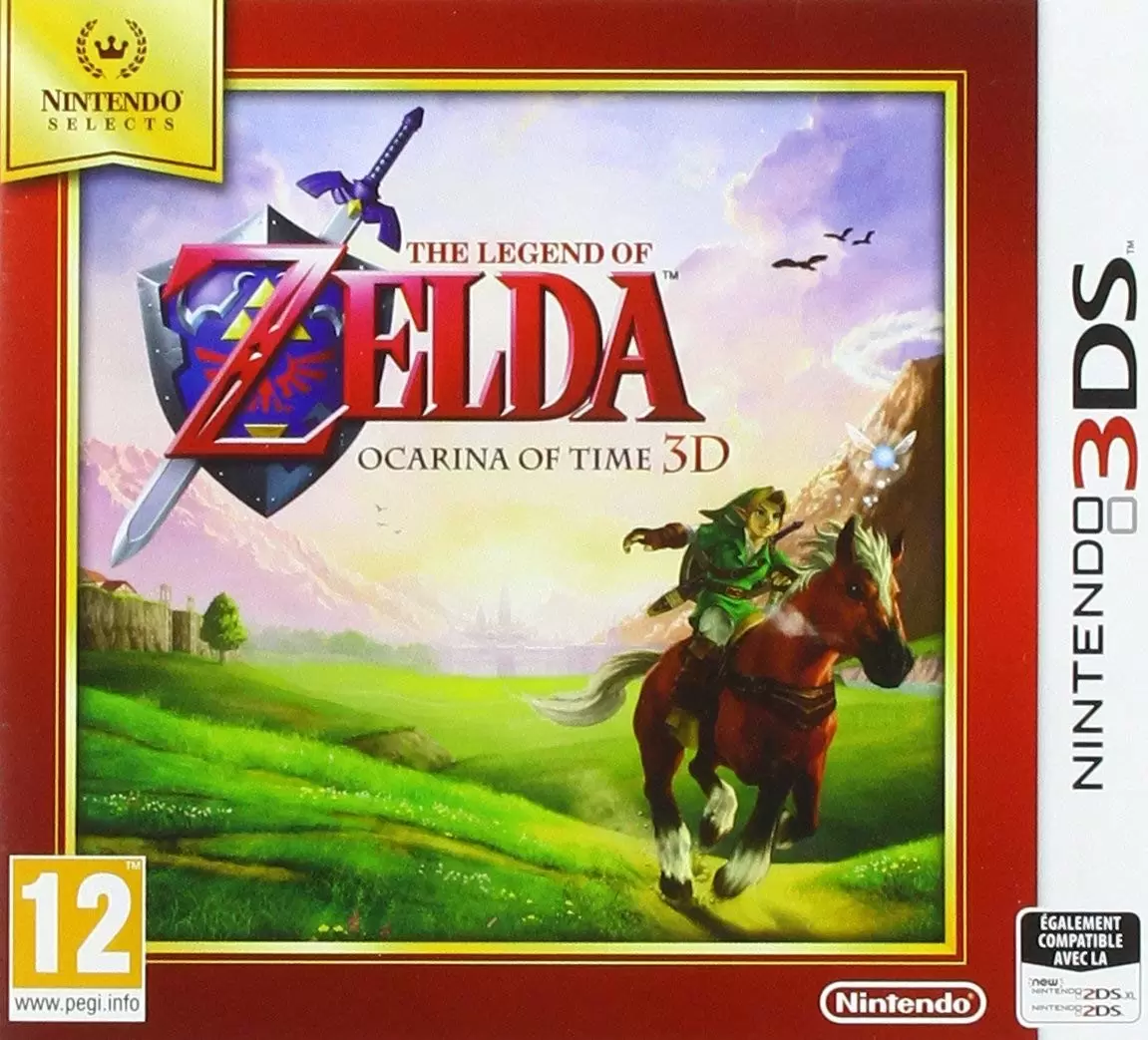 Nintendo 2DS / 3DS Games - The Legend of Zelda : Ocarina of Time (Nintendo Selects)