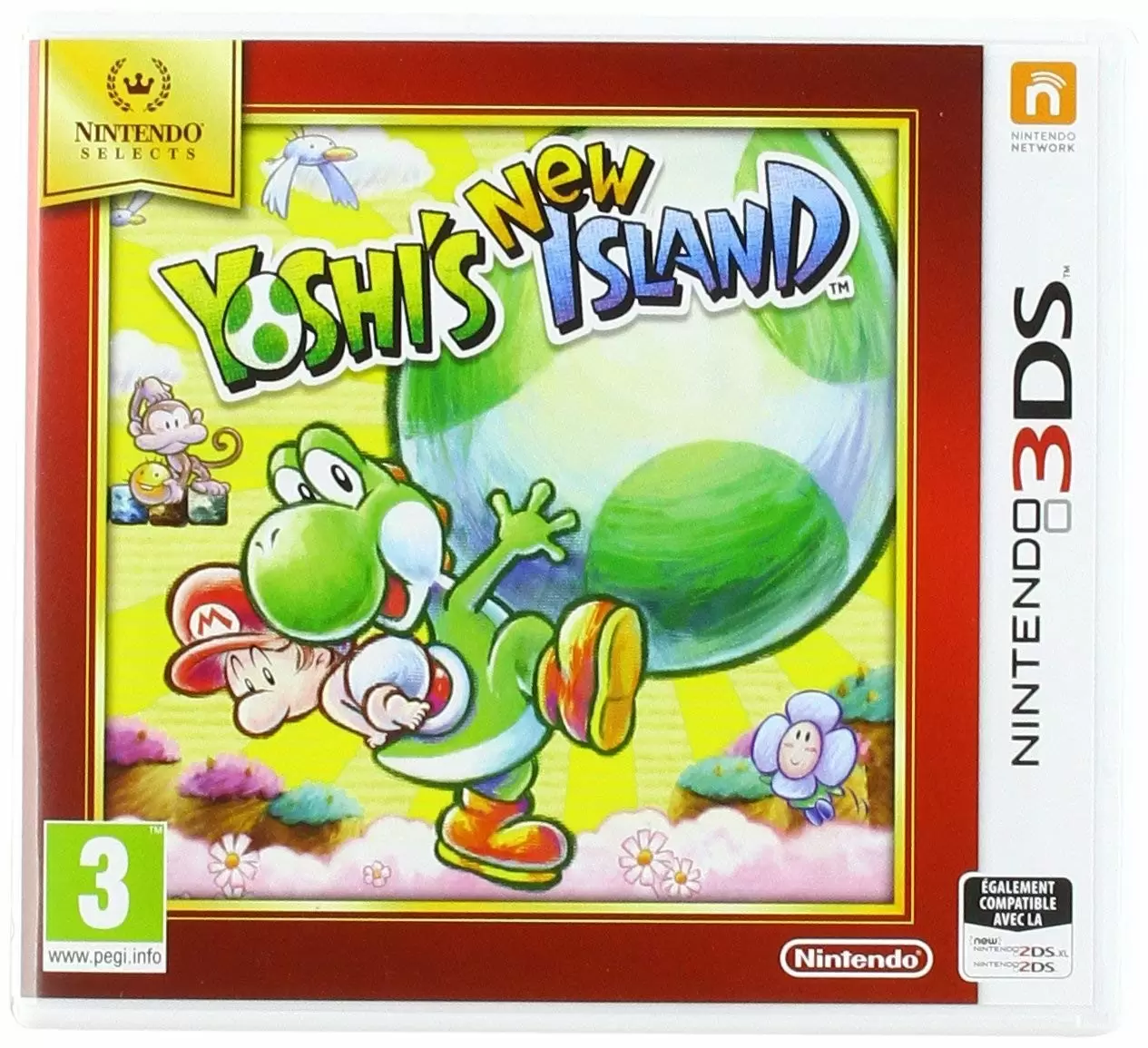 Jeux Nintendo 2DS / 3DS - Yoshi\'s New Island (Nintendo Selects)