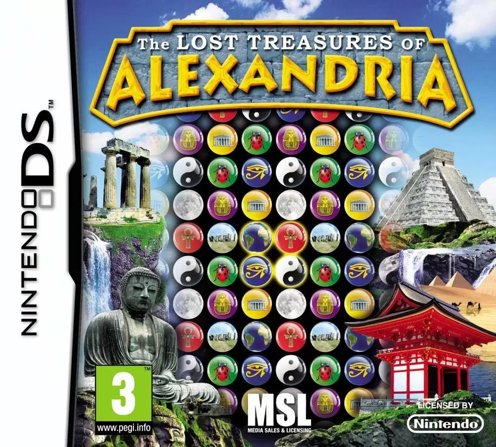 Nintendo DS Games - The Lost Treasures Of Alexandria