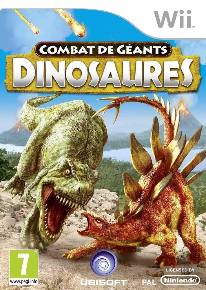 Jeux Nintendo Wii - Combat De Géants, Dinosaures
