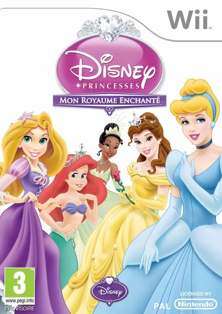 Nintendo Wii Games - Disney Princesse : Mon Royaume Enchanté