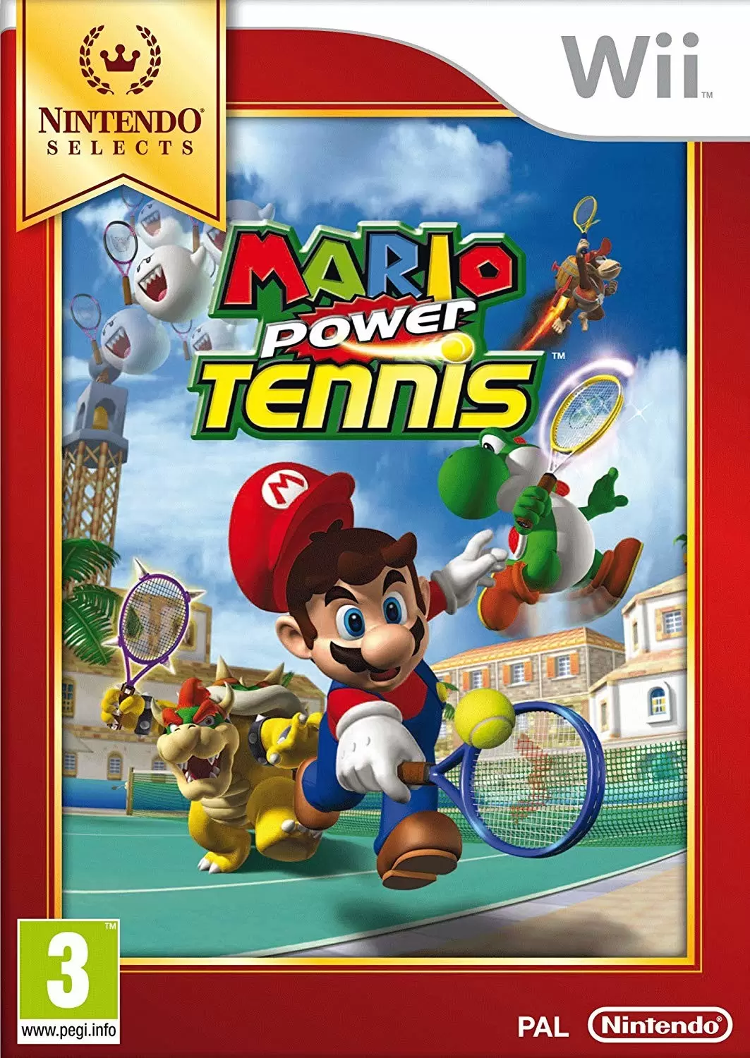 Jeux Nintendo Wii - Mario Power Tennis (Nintendo Selects)