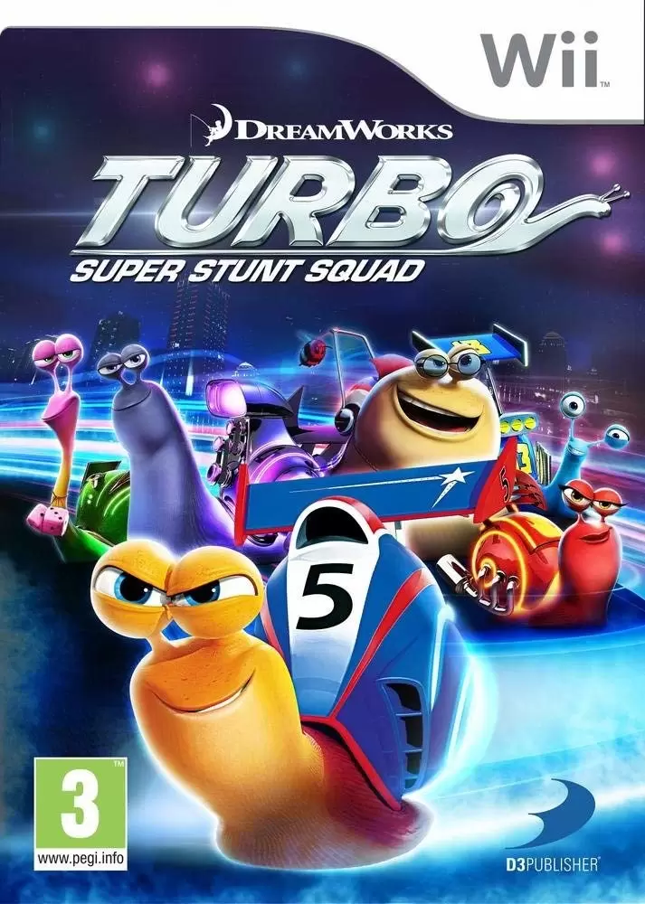 Jeux Nintendo Wii - Turbo : Equipe De Cascadeurs
