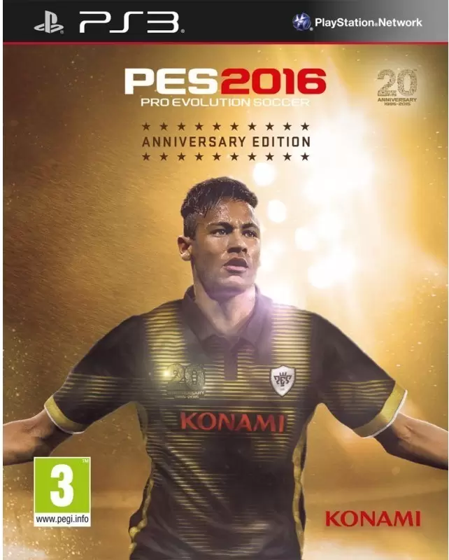 PS3 Games - Pro Evolution Soccer 2016 - Anniversary Edition