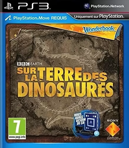 PS3 Games - Sur La Terre Des Dinosaures + Wonderbook