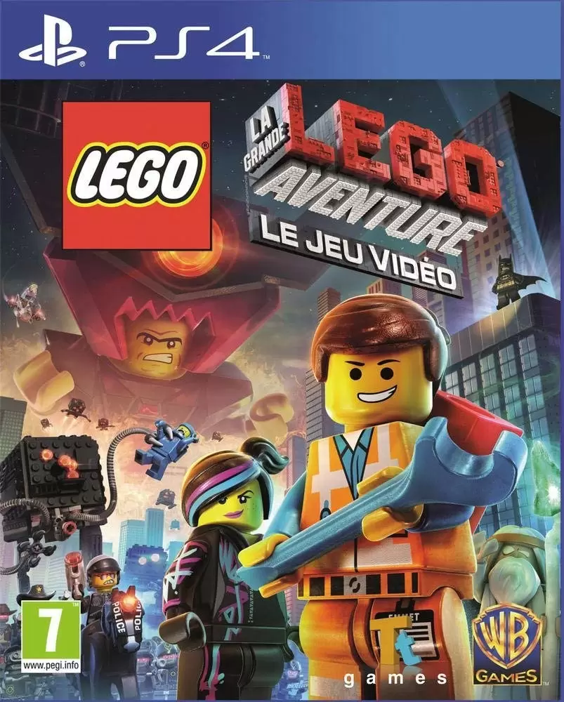 Jeux PS4 - La Grande Aventure Lego : Le Jeu Vidéo