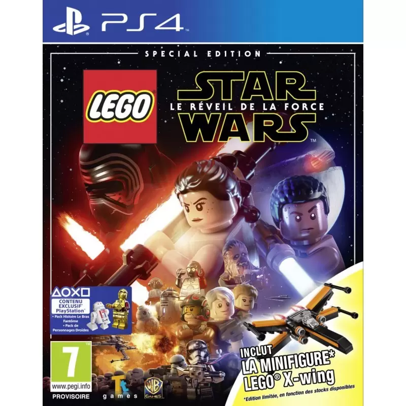 Jeux PS4 - Lego Star Wars - Le Réveil de la Force - X-Wing Special Edition