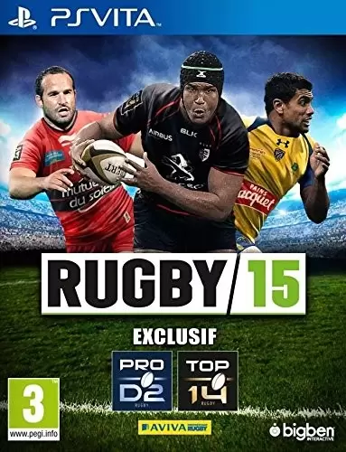 Jeux PS VITA - Rugby 15