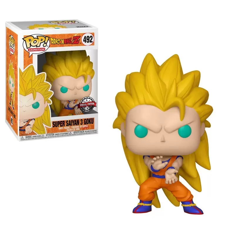 Action Figure Dragon Ball Z Goku Sayajin 3 Special