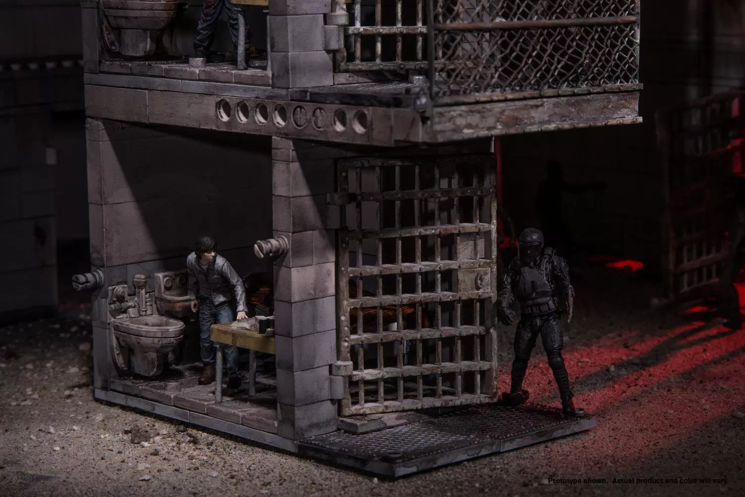 McFarlane - Walking Dead - Lower Prison Cell Construction Set