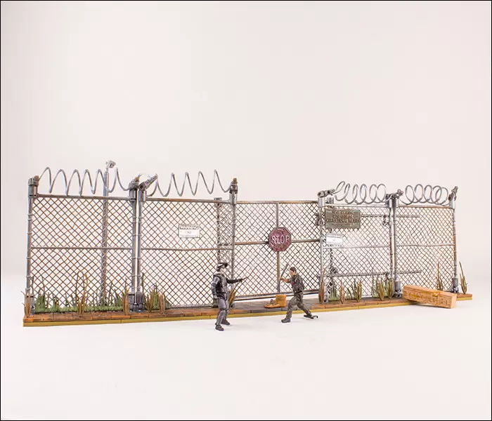 McFarlane - Walking Dead - Prison Gate & Fence
