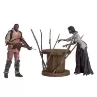 Morgan with Impaled Walker and Spiked Trap
