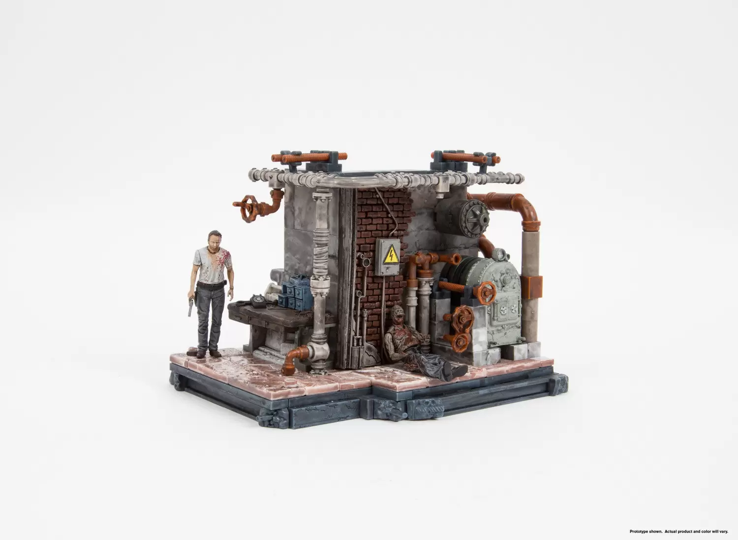 McFarlane - Walking Dead - Prison Boiler Room Construction Set