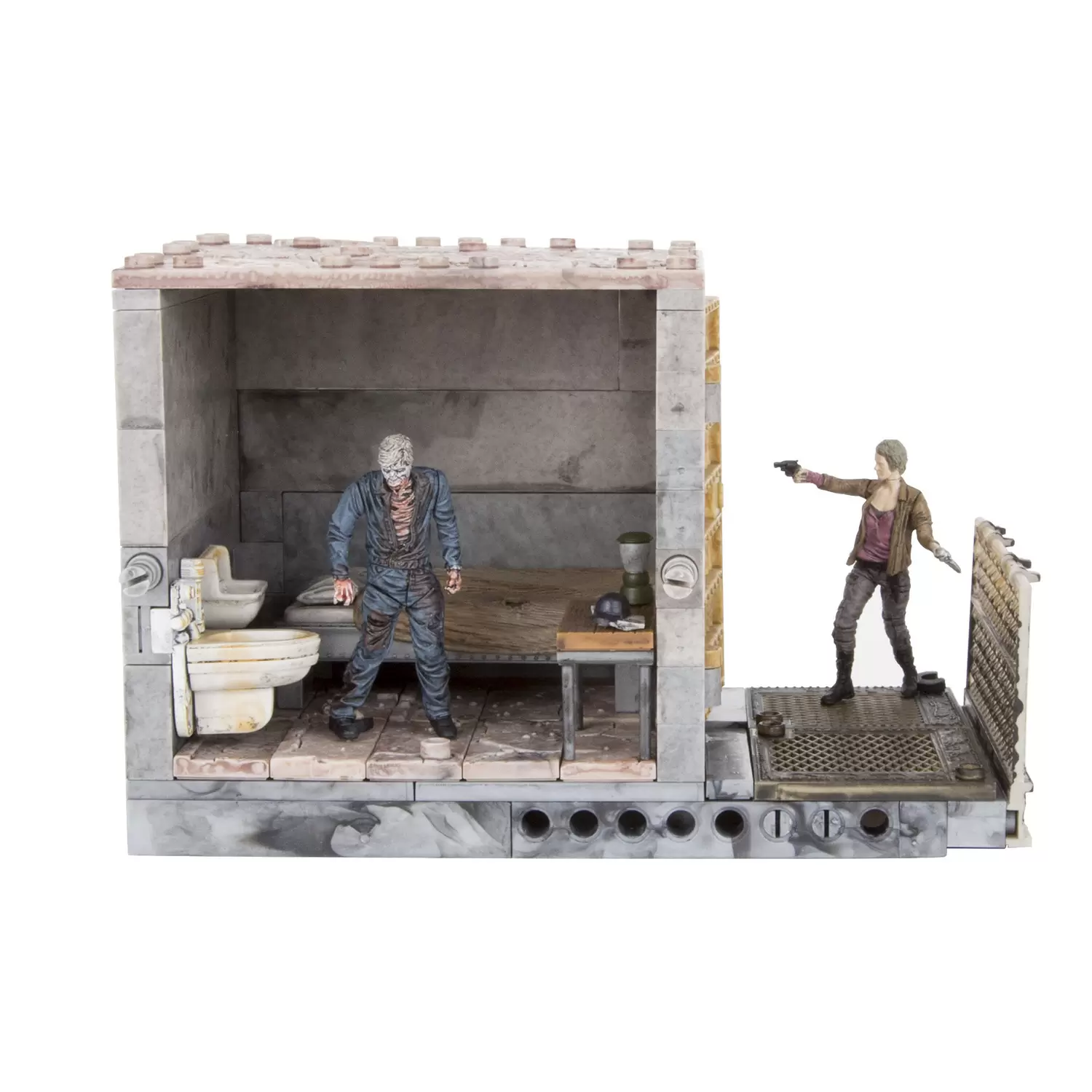 McFarlane - Walking Dead - Upper Prison Cell Construction Set