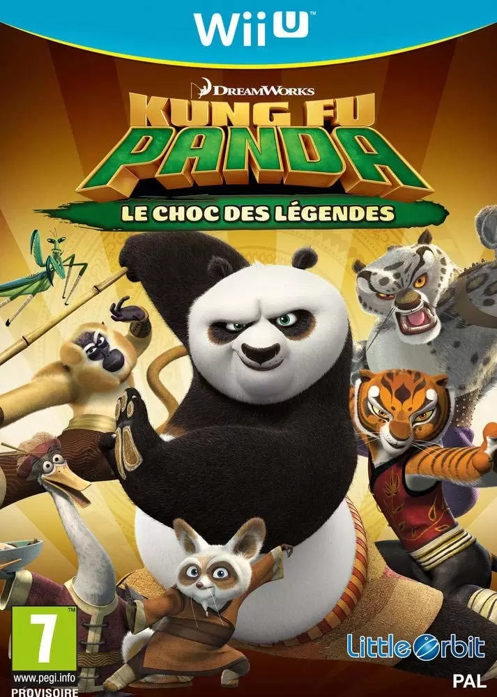 Jeux Wii U - Kung Fu Panda : Le Choc des Légendes