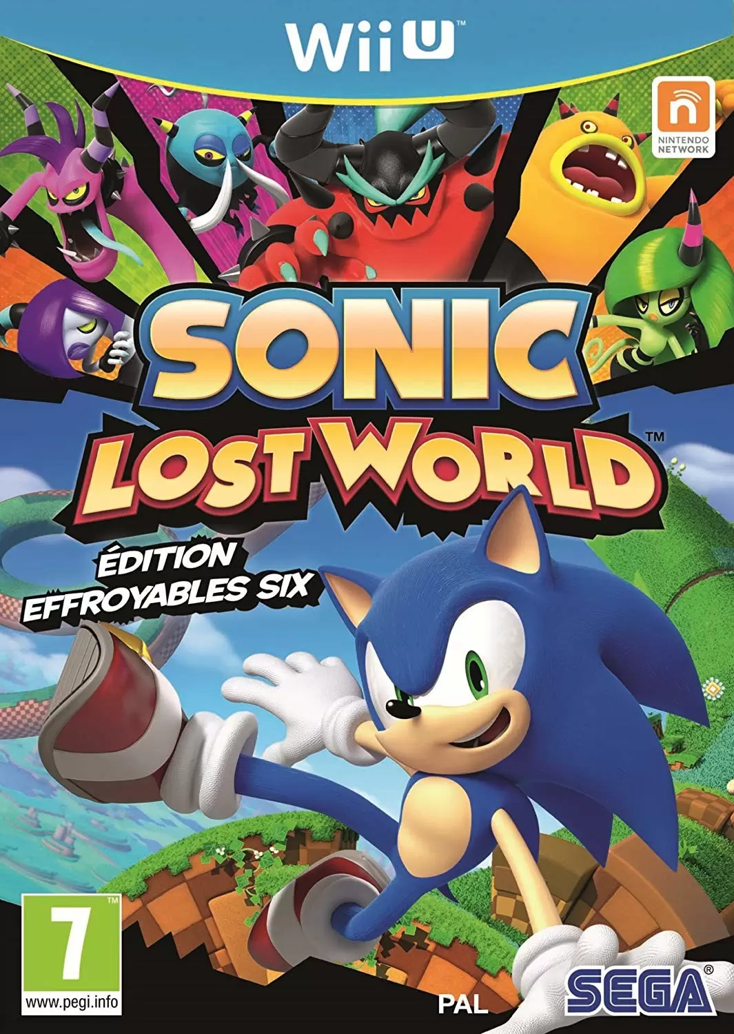 Wii U Games - Sonic Lost World Edition Effroyables Six