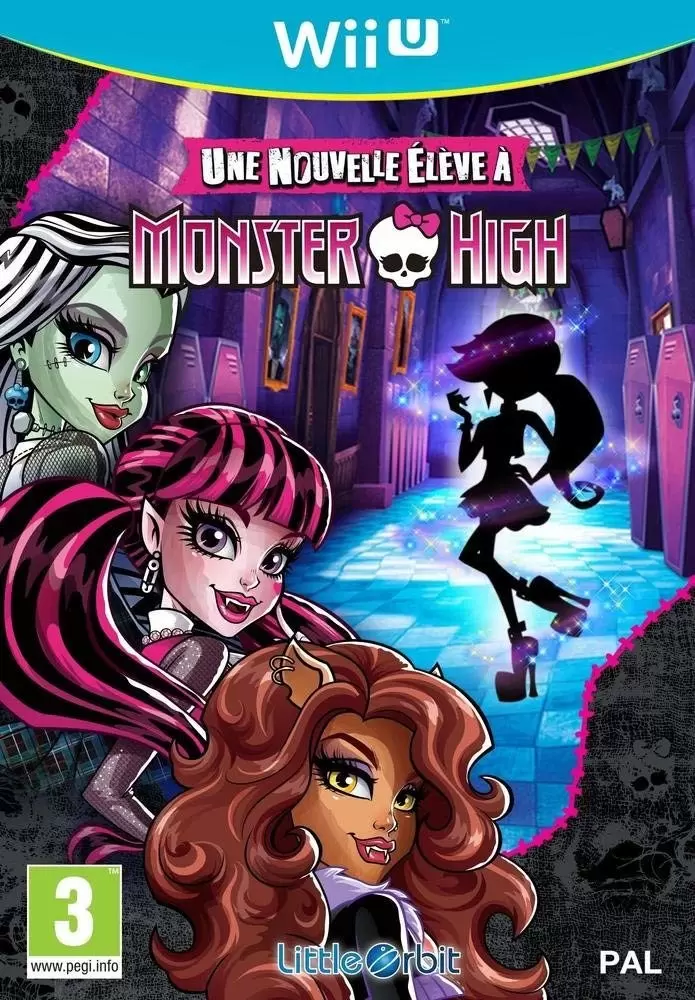 Jeux Wii U - Une Nouvelle Eleve à Monster High