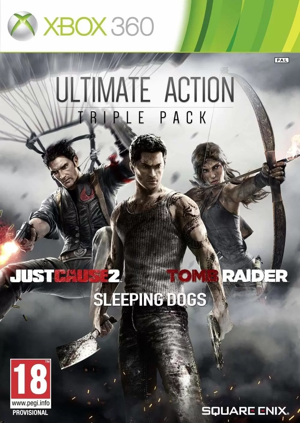 XBOX 360 Games - Ultimate Action Triple Pack
