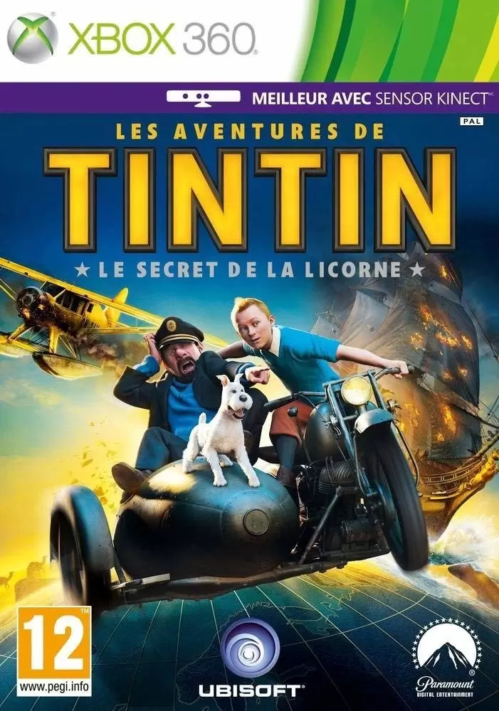 Jeux XBOX 360 - Les Aventures De Tintin : Le Secret De La Licorne