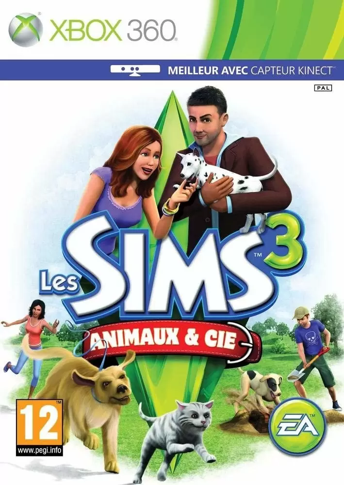 Jeux XBOX 360 - Les Sims 3 : Animaux Et Cie Edition Standard