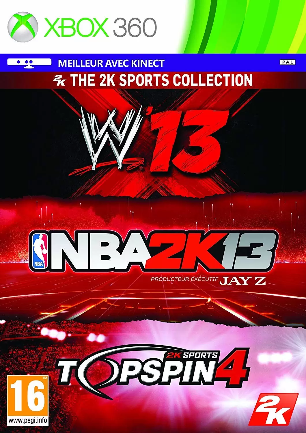 Jeux XBOX 360 - The 2k Sports Collection