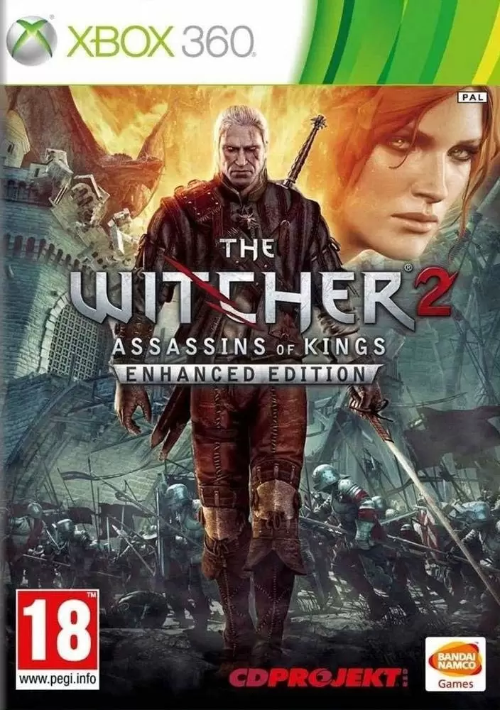 XBOX 360 Games - The Witcher 2 : Assassins Of Kings Enhanced Edition