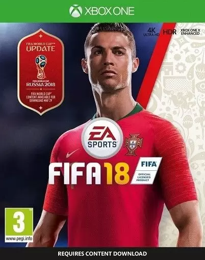 Jeux XBOX One - FIFA 18 (World Cup)