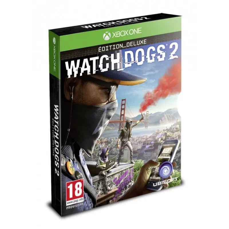 XBOX One Games - Watch_Dogs 2 Edition Deluxe - (Micromania Exclusive)