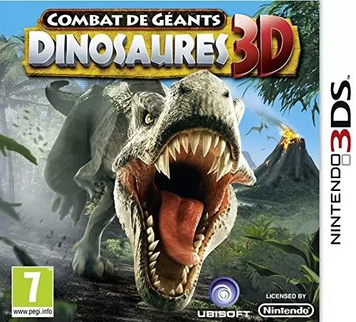 Jeux Nintendo 2DS / 3DS - Combat de Géants : Dinosaures 3D