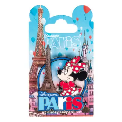 Pin\'s Divers - Pin\'s Minnie et la tour Eiffel, souvenir de Disneyland Paris